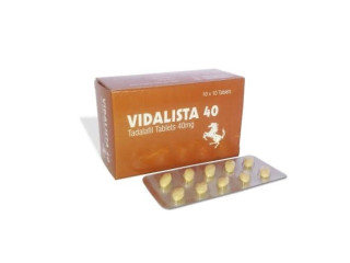 Vidalista 40 tadalafil Ensures You to Enjoy Your Sex Sessions