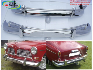 Volvo Amazon Coupe Saloon USA style bumpers by stainless steel