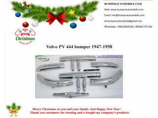 Volvo PV 444 bumper by stainless steel