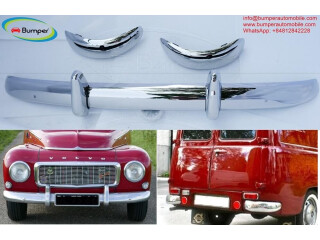 Volvo PV Duett Kombi Station bumpers new by stainless steel