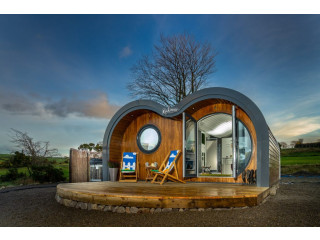 Lets Glamp Retro offers luxury glamping pods in Wales