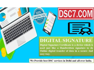 Digital Signature Certificate Provider in delhi