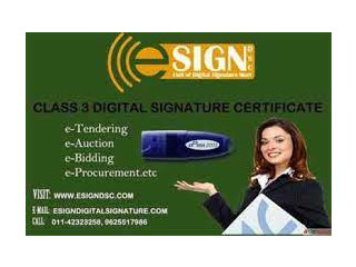 Buy Class3 Digital Signature at Affordable Price
