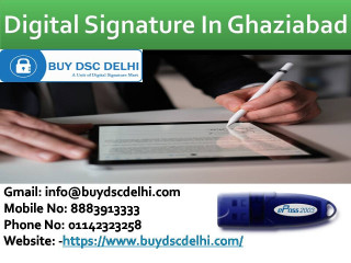 Apply Digital Signature in Ghaziabad