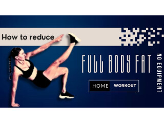 How to reduce FULL BODY fat home workout | no equipment