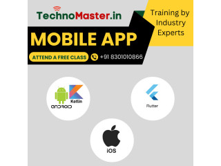 TechnoMaster Mobile App Courses Training In Bangalore