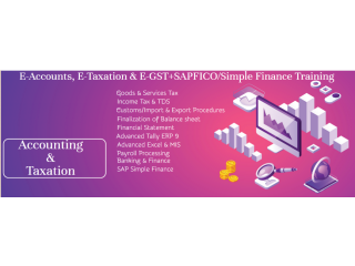 Accounting Certification in Delhi, Pitampura, SLA Institute, Tally, GST, SAP FICO Course with 100% Job, Offer Best Salary