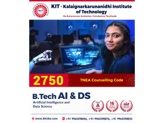 Artificial Intelligence and Data Science Engineering in Coimbatore