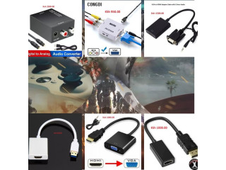 Brand New Converters(USBs,HDMIs,VGAs etc)