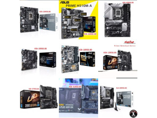 Brand new Motherboards (Asus, H, AMD,Z etc.)