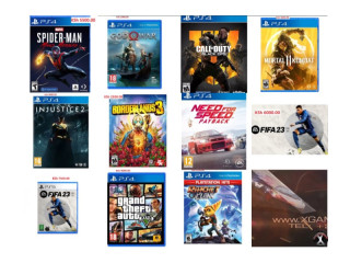 New PlayStation Games (PS4, FIFA 22/23, NFS)
