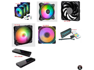 High-Performance Case Fans and Accessories