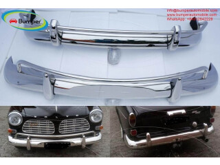 Volvo Amazon Coupe Saloon USA style bumpers by stainless steel new 1