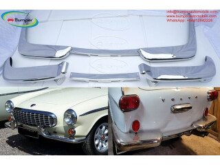 Volvo P1800 Jensen Cow Horn bumper by stainless steel